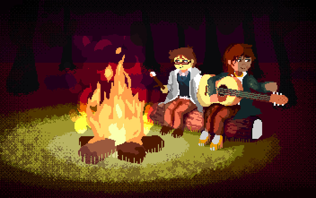 A present I made for my friend for his birthday consisting of his OCs. Click on the image to see their Toyhouse page.